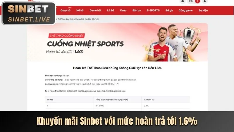 Hoàn trả cao